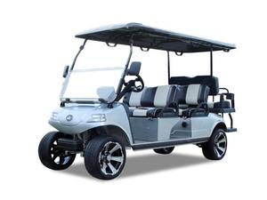 Carrito de Golf Eléctrico Personalizado al por Mayor, 2 Plazas, para Caza y Todoterreno, Carrito de Golf Chino 2+2, 4 Asientos - Product Image 3