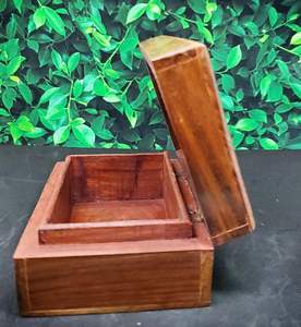 กล่องไม้เก็บเครื่องประดับทำจากไม้กล่องไม้เก็บเครื่องประดับหลากสไตล์ที่กำหนดเอง - Product Image 6