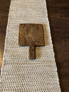 Tabla de Madera Clásica Premium, Diseño Elegante, Ideal para Preparar Alimentos, Servir Desayuno y Brunch, Tabla de Servir de la India - Product Image 3