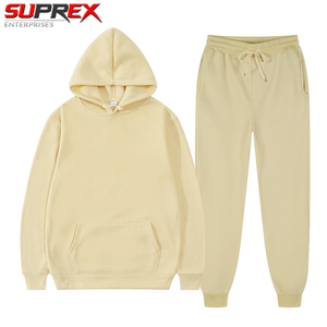 Ensemble survêtement hiver oversize à capuche imprimé léopard avec pantalon de survêtement assorti, design unisexe, tissu polaire doux, confort pour tous les jours - Product Image 2