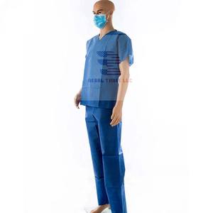 Traje médico no tejido para pacientes de hospital Traje quirúrgico no tejido para la venta - Product Image 2
