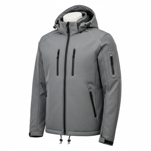 Chaqueta Impermeable y Transpirable de Softshell con Cremallera y Estampado para Hombre y Mujer, Ropa de Invierno para Exteriores, Hecha con Cuidado - Product Image 5