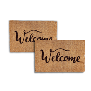 Tapis de porte traditionnel vietnamien en noix de coco Tapis de bienvenue pour animaux de compagnie Idéal pour toute entrée Logo personnalisé durable et résistant aux intempéries - Product Image 1