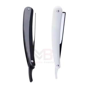 High Quality Stainless Steel Blade Disposable Straight Cut Razor Safety Shaving Body Bikini Custom Packing Salon Barber - Product Image 1