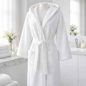 Peignoir de bain de luxe en coton turc pour hôtel, 890g, épais, doux, absorbant, haut de gamme, unisexe, pour spa et maison - Product Image 5