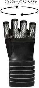 Conception personnalisée Respirant Haltérophilie Poignet Soutien Gym Microfibre Léger Entraînement Gants D'haltérophilie - Product Image 6