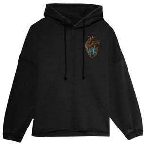 Sweat-shirt à capuche en coton ultra-doux pour hommes et femmes, streetwear décontracté, à porter au quotidien, superposition extérieure, uni teint pour l'hiver - Product Image 1