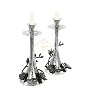Elegante forma redonda Metal vidrio T soporte de luz diseño Floral marco de soporte Color dorado accesorios decorativos para el hogar suministro de fábrica - Product Image 6
