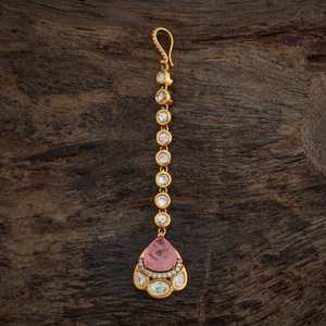 Bijoux authentiques Kundan Tikka, objets de collection culturels - Product Image 1