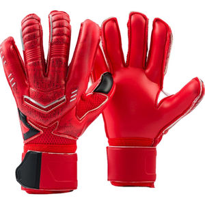 2023 nouvelle dernière conception respirant latex gants de gardien de but anti-dérapant gants de Football protection doigt Football gardien gants - Product Image 6