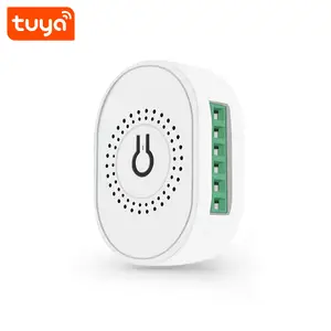 Лучшие продажи 2,4 ГГц 16A Беспроводное управление реле модули автоматизации Tuya Smart Wi-Fi мини 2CH переключатель PST-TMW02