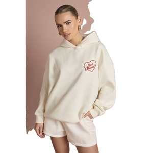 Sudadera con Capucha Extra Grande Unisex para Mujer, Diseño Transpirable, 340 GSM, Felpa Gruesa, Estampado Frontal Personalizado, 100% Algodón, Invierno - Product Image 1