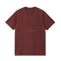Vente en Gros T-shirts pour Hommes 100% Coton/Bambou/Fibre Logo Personnalisé Sublimation Uni Décontracté avec Votre Marque
