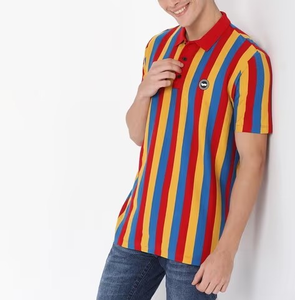 เสื้อโปโลผู้ชายพรีเมียม ผ้าฝ้าย น้ำหนักเบา ระบายอากาศ แห้งเร็ว สวมใส่สบาย เหมาะสำหรับกีฬา ออกกำลังกายกลางแจ้ง ฟิตเนส ยิม รับผลิตแบบ OEM พร้อมสกรีนโลโก้ ชุดทีม - Product Image 3