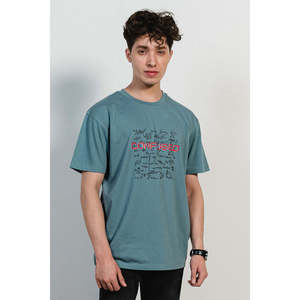 Camiseta de Hombre 100% Algodón - Estampada y de Secado Rápido, Verano, Personalizada OEM/ODM - Product Image 1