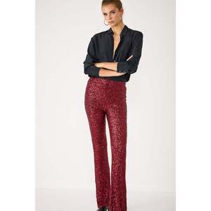 Pantalon en tissu extensible scintillant - Product Image 2