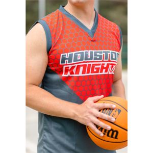 Uniforme de basket-ball pour adultes personnalisé avec maillot cousu avec logo de l'équipe en automne conception de vêtements de sublimation - Product Image 4