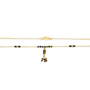 Collar Mangalsutra Moderno de Oro Amarillo para Mujer - Product Image 4