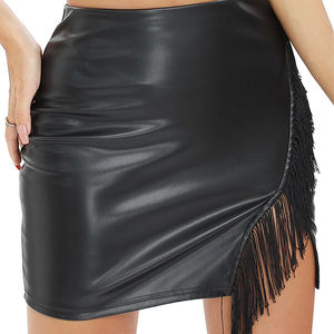 Jupes en cuir tendance pour femmes, nouvelle collection, vêtements de soirée, vêtements de danse, jupes en cuir sexy - Product Image 1