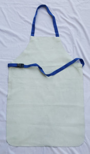 Tablier de soudage en cuir de vachette de qualité supérieure Tablier en cuir de protection du corps Tablier de soudage en cuir de vachette Soudeurs - Product Image 2