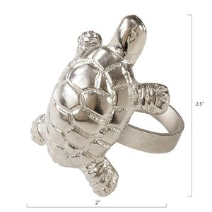 Hot Selling Handmade Aluminum Wedding Turtle Shaped <b>Napkin</b> Ring for Table Decoration Best Quality Handwoven <b>Easter</b> <b>Napkin</b> Ring - Product Image 6