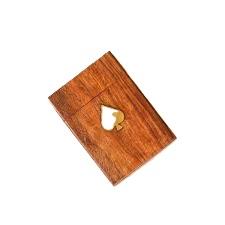 Handmade Luxury Wooden Playing Card Box High Quality Brass Decorative <b>Storage</b> <b>Desktop</b> & <b>Drawer</b> Organizer - Product Image 3