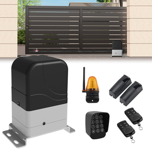 Puertas de aluminio automáticas, puerta plegable retráctil, puerta de Villa, puertas plegables automáticas eléctricas de aluminio <span class=keywords><strong>para</strong></span> jardín/casa/Patio - Product Image 4