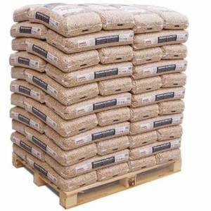 Gran oferta, bolsas de 15kg de pellets de madera de calidad, briquetas de roble de 6mm de diámetro y patrón de palo, aserrín, pino, madera de haya - Product Image 6