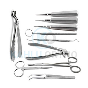 KAHLU-Juegos de Instrumentos dentales de acero inoxidable, herramientas de ortodoncia de alta calidad de doble extremo - Product Image 1