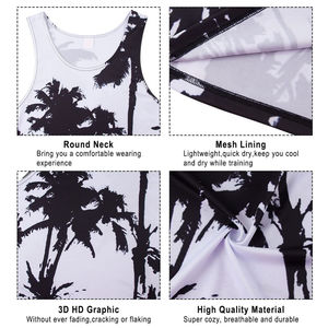 Débardeur de gymnastique sur mesure pour hommes respirant Fitness Yoga gilet d'entraînement chemise séchage rapide musculation vente à chaud débardeurs - Product Image 6