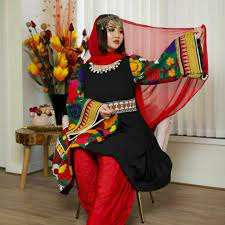 El proveedor mayorista hace vestidos afganos de 3 piezas de alta calidad para mujer con tarifa mayorista MOQ bajo vestidos por encargo - Product Image 6