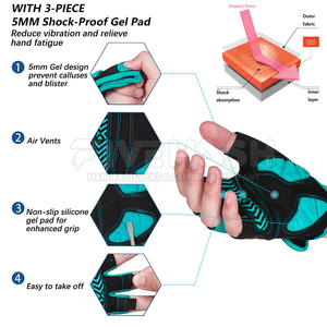 Guantes de Ciclismo de Alta Calidad con Logotipo Personalizado, Guantes de Ciclismo en Línea con el Mejor Material - Product Image 2