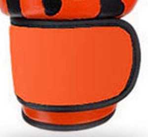 Gants de boxe d'entraînement professionnels en cuir, à lacets, ajustement ergonomique, absorption des chocs, sangle solide, fermeture sécurisée, haute qualité - Product Image 5