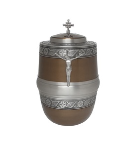 Urna de recuerdo Vintage para cenizas humanas Urna de recuerdo de aluminio de alta calidad estándar Decoración para el hogar Urna de recuerdo de cenizas - Product Image 4