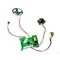 Interphone Pcb Voip Sip Module Téléphone Industriel Poe Carte Mère Pcba 2 Voies Voix Audio Vidéo Cartes de Téléphone Avec Caméra Mic SPK