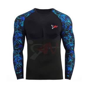 Nouveauté : Rashguard à manches longues, tissu extensible de qualité supérieure, chemise d'entraînement, best-seller - Product Image 2