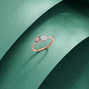 Anillo de Diamantes con Encanto Compartido - Product Image 1