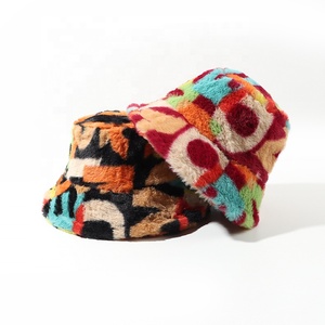 Custom Logo 2025 Hot Selling High Quality Trendy Winter Autumn Warm <b>Bucket</b> <b>Hats</b> <b>Bucket</b> <b>Hat</b> for <b>Women</b> - Product Image 4