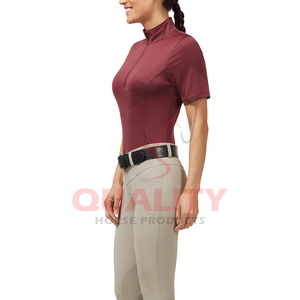 Nouvelle arrivée 2025 chemise d'équitation à compression thermique haute performance couche de base vêtements équestres pour un confort maximal - Product Image 3