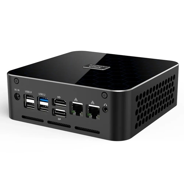 Morefine AMD Gaming PC M600 7940HS Mini PC Gamer Desktop Computer 2xDDR5 2xPCIe4.0 2x2.5G LAN HTPC WiFi6 BT5.2