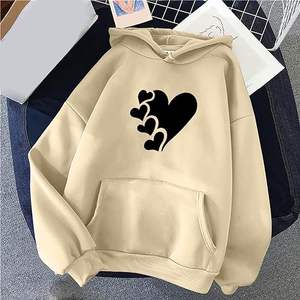 เสื้อฮู้ดสำหรับผู้ชายเสื้อสเวตเชิ้ตแบบสวมศีรษะขนาดใหญ่พิเศษพิมพ์ลาย3D แบบกำหนดโลโก้เอง - Product Image 2