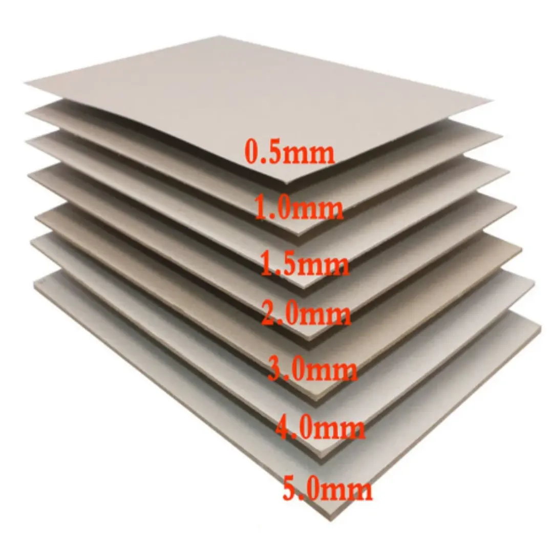 Cartón gris barato al por mayor, 1200GSM, papel de 2mm de buena calidad para Cartón, 1 fábrica superior en Vietnam