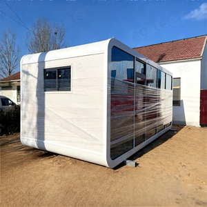 <span class=keywords><strong>La</strong></span> cabine modulaire Apple populaire dans le monde est mobile et pratique pour l'hébergement à l'hôtel ou l'utilisation de bureau dans les attractions touristiques - Product Image 3