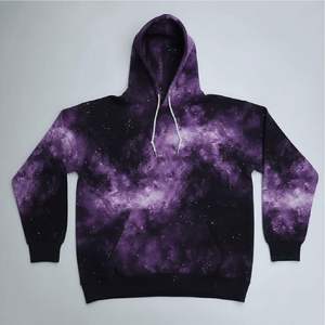 เสื้อฮู้ดดี้ผู้ชายไซส์ใหญ่ ผ้าโพลีเอสเตอร์ ย้อมสีแบบไท-ได  ขายส่ง สีพื้น ผ้าคอตตอนผสม  เสื้อฮู้ดดี้ผู้ชายลายไท-ได รุ่น 2026 - Product Image 1