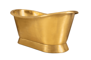 ที่ระบายน้ำในห้องน้ำทรงรีแบบพกพาด้านนอกเป็นรูปวงรีทำจากทองเหลืองเคลือบเงาด้านนอกหรูหราแบบโบราณ - Product Image 4