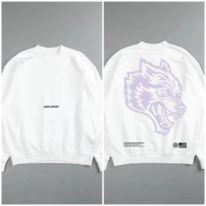 2025 imprimer sweats femmes automne hiver polaire pulls hommes sweat à capuche décontracté col rond basique Hip Hop haute rue hauts - Product Image 4