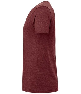 Camiseta de mezcla triple unisex para hombre, con cuello redondo Camiseta clásica básica sólida, Camiseta de algodón suave, estilo de camiseta de mezcla en seco - Product Image 2