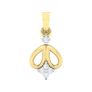 Colgante de Oro Certificado con Diamantes Reales (0.07ct Peso Total) 5 Piezas Elegantes Dijes de Diamantes Oro 14Kt/18Kt (Amarillo/Rosa/Blanco) - Product Image 2
