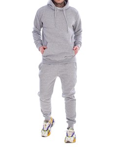 Chándal de lana con capucha para hombre, diseño personalizado, nuevo estilo liso - Product Image 5