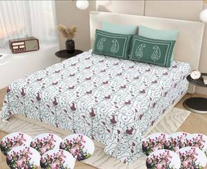 Recién llegado, juego de sábanas con estampado bohemio, funda de cama seca a mano Natural para uso doméstico, regalo del Día de la madre - Product Image 1